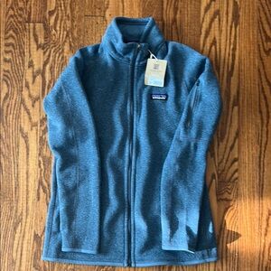 NWT Patagonia Utility Blue Full-Zip Jacket Size Medium